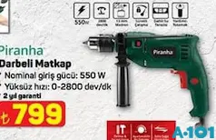 PİRANHA DARBELİ MATKAP